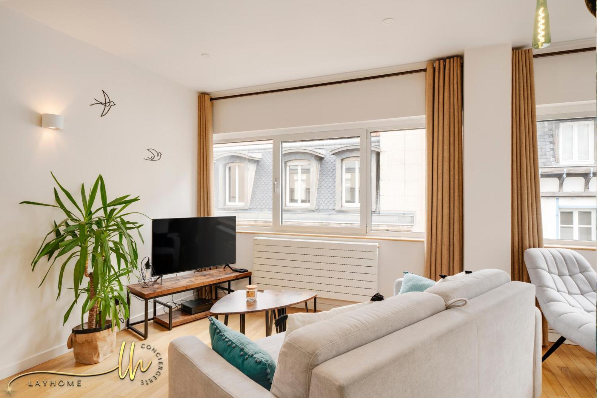 Chaleureux, Lumineux Et Confortable F2 Renove En Plein Coeur De نانسي المظهر الخارجي الصورة
