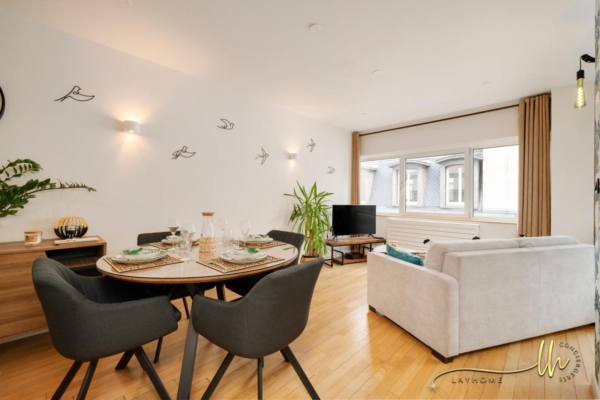 Chaleureux, Lumineux Et Confortable F2 Renove En Plein Coeur De نانسي المظهر الخارجي الصورة